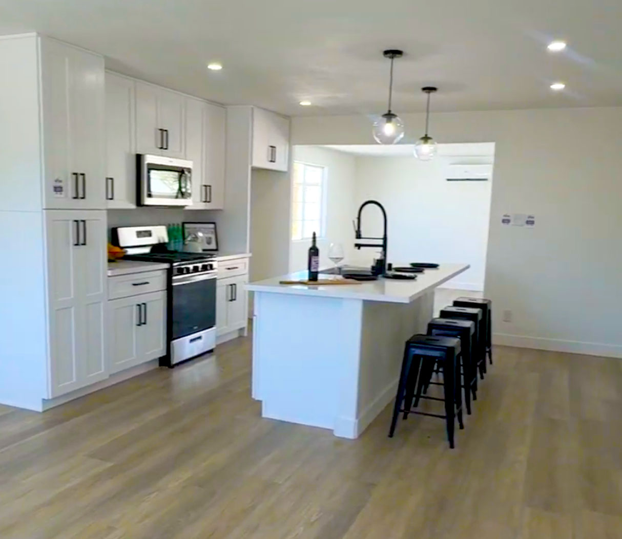 after home renovation